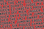 JOCK – The Classic Letterman Font, a Slab Serif Font by Loudoun Design Co. (Thumbnail 8 of 8)