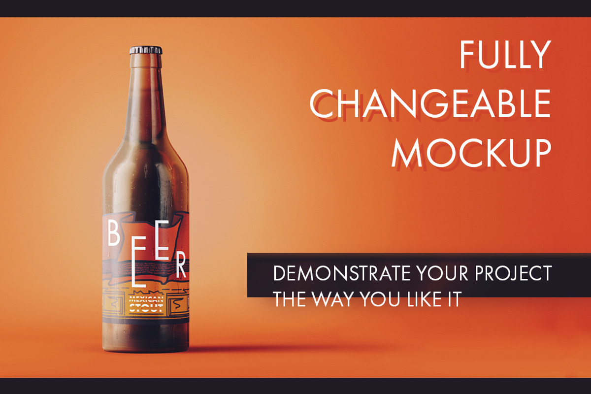 Changeable Beer Bundle Mockups, a Product Mockup by As Good As Possible (Photo 23 of 23)