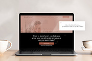 Sarah Social - WIX Website Template, a Wix Template by AndrewPixel (Thumbnail 6 of 9)