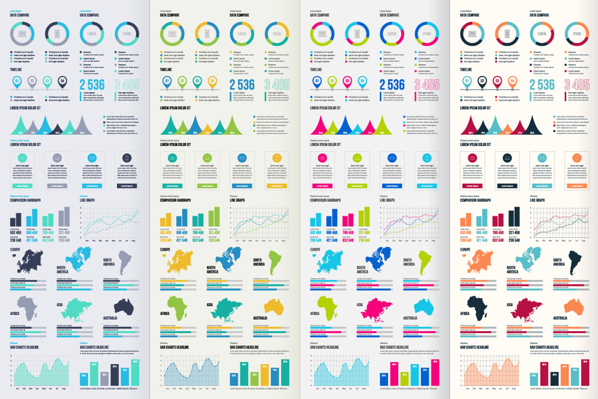 Business Infographic Elements, a Person Illustration by Petr Stránský (Photo 2 of 3)