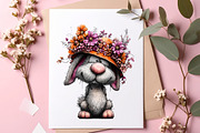 Whimsical Easter Animals Clipart, an Illustration by SinaCreation (Thumbnail 7 of 11)