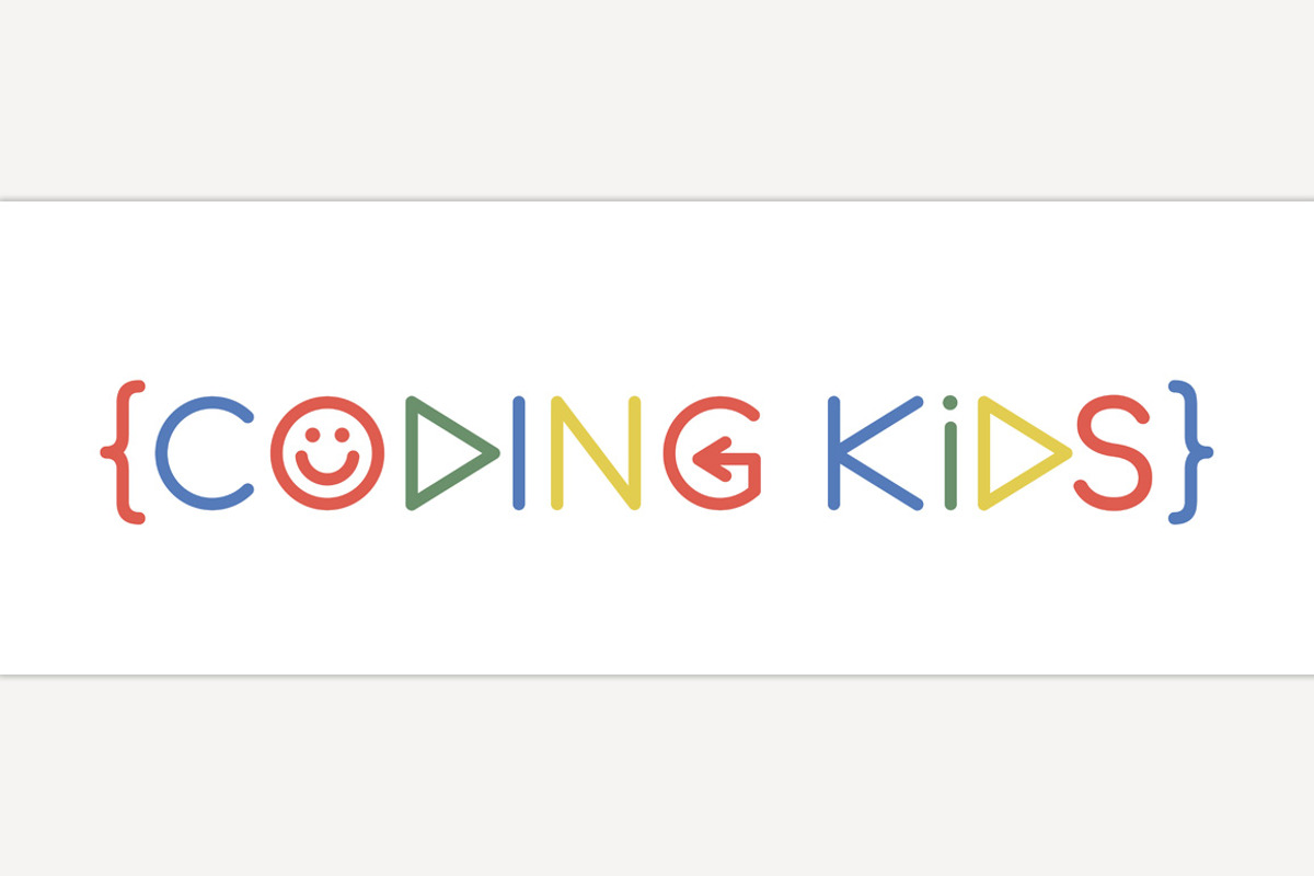 Children coding school branding idea, a Technology Illustration by Anna's Shop