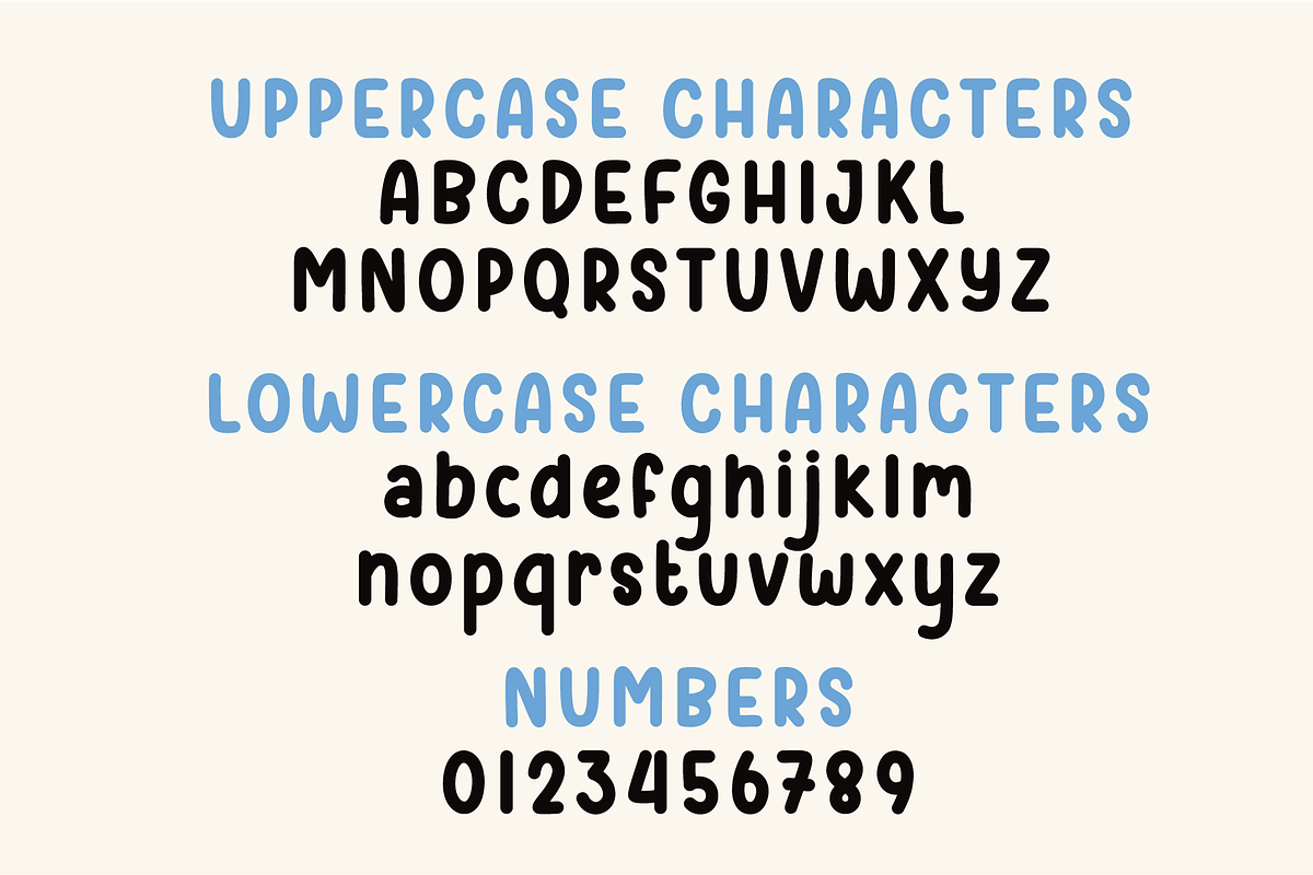 Paper mood font, a Handwritten Font by Nyla.Studio (Photo 7 of 9)