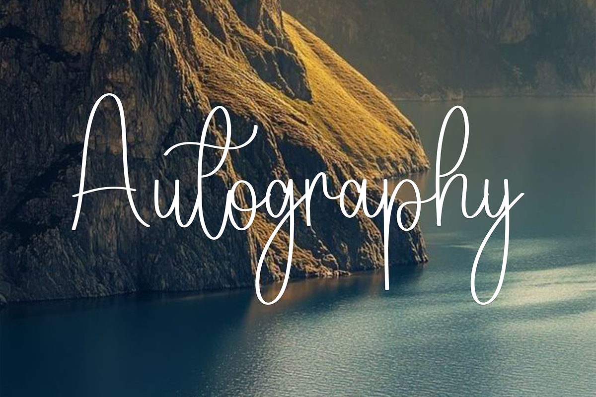 Artistic Signature, a Handwritten Font by FreshTypeINK (Photo 8 of 8)