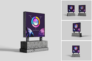 Digital Display Mockup, an Advertising Mockup by MrLetters