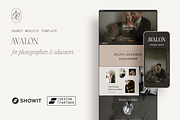 Avalon Showit Website Template, a Websites & App Template by Lovendear Design (Thumbnail 1 of 4)