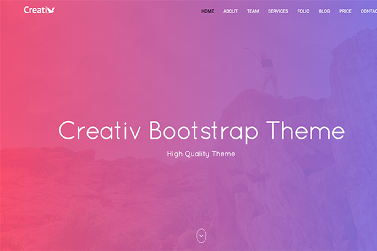 Creativ Bootstrap Landing page Theme, a Bootstrap Template by Stylextheme