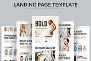 Online Shopping Landing Page, a Landing Page Template by CreativeShaper (Thumbnail 1 of 6)