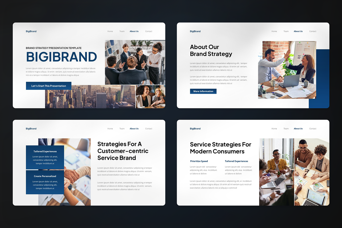 Brand Strategy Google Slides, a Presentation Template by SquidPixey (Photo 2 of 7)