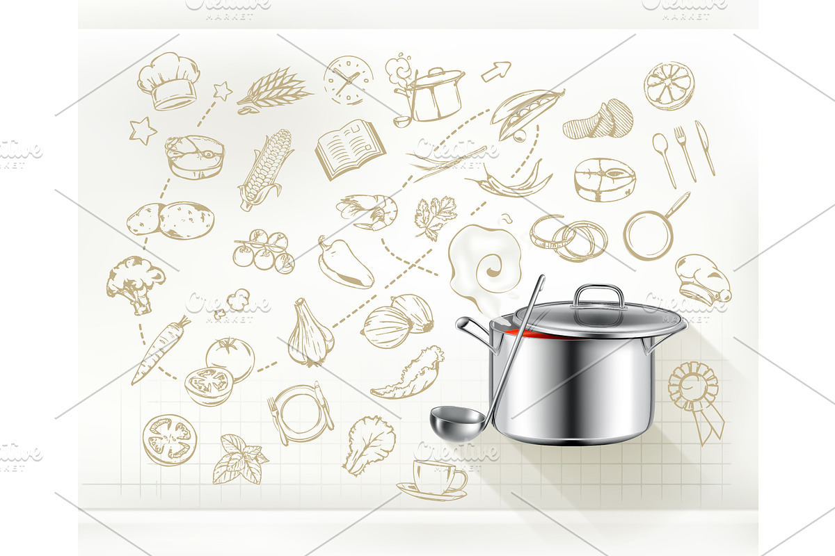 Cooking infographics