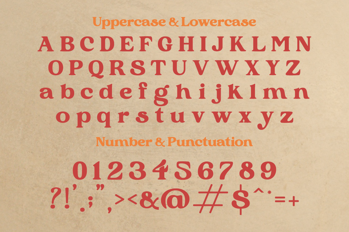 Camheon - Bold Display Serif Font, a Serif Font by Qweera Studio (Photo 12 of 12)
