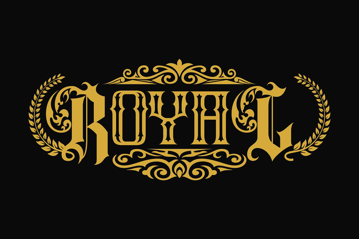 Markos Blackletter Tattoo Font, a Blackletter Font by WhymoreArt (Photo 8 of 13)