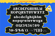 Gohyong, a Serif Font by Burntilldead (Thumbnail 7 of 10)