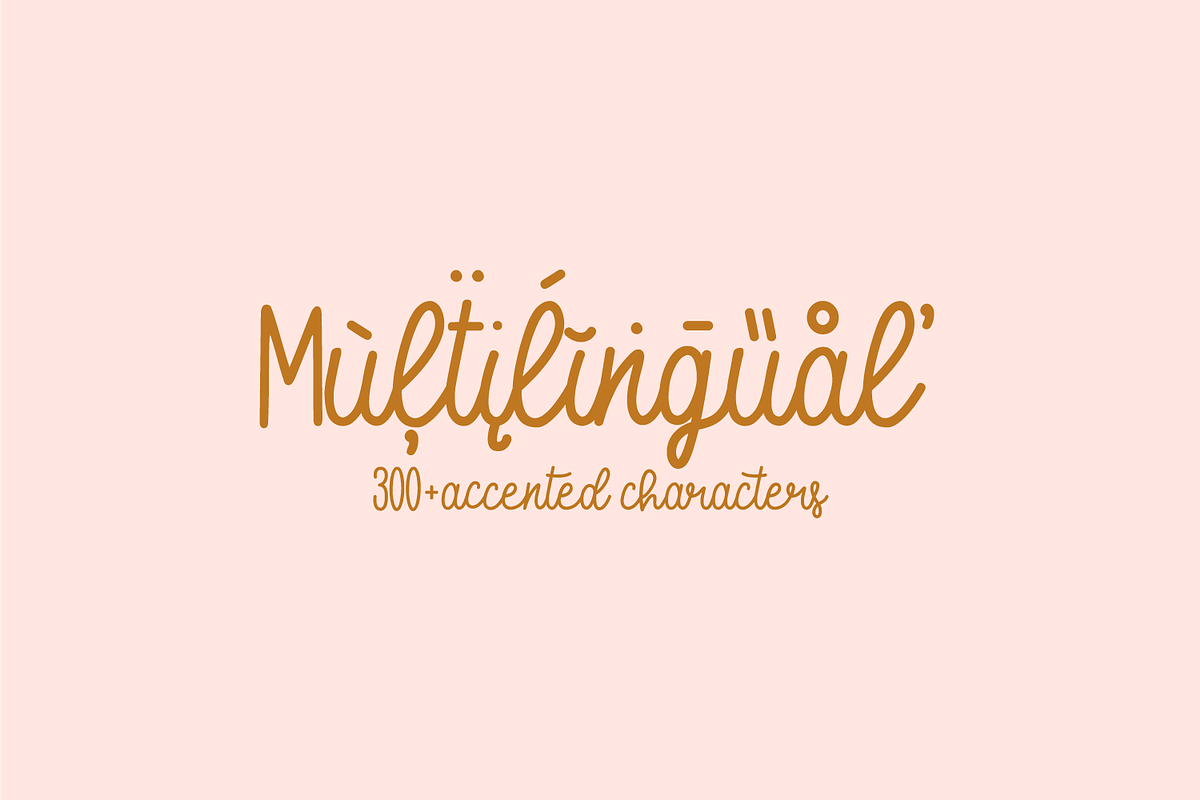 Biscuits & Tea charming script font, a Font by Amber Nest Design (Photo 8 of 8)