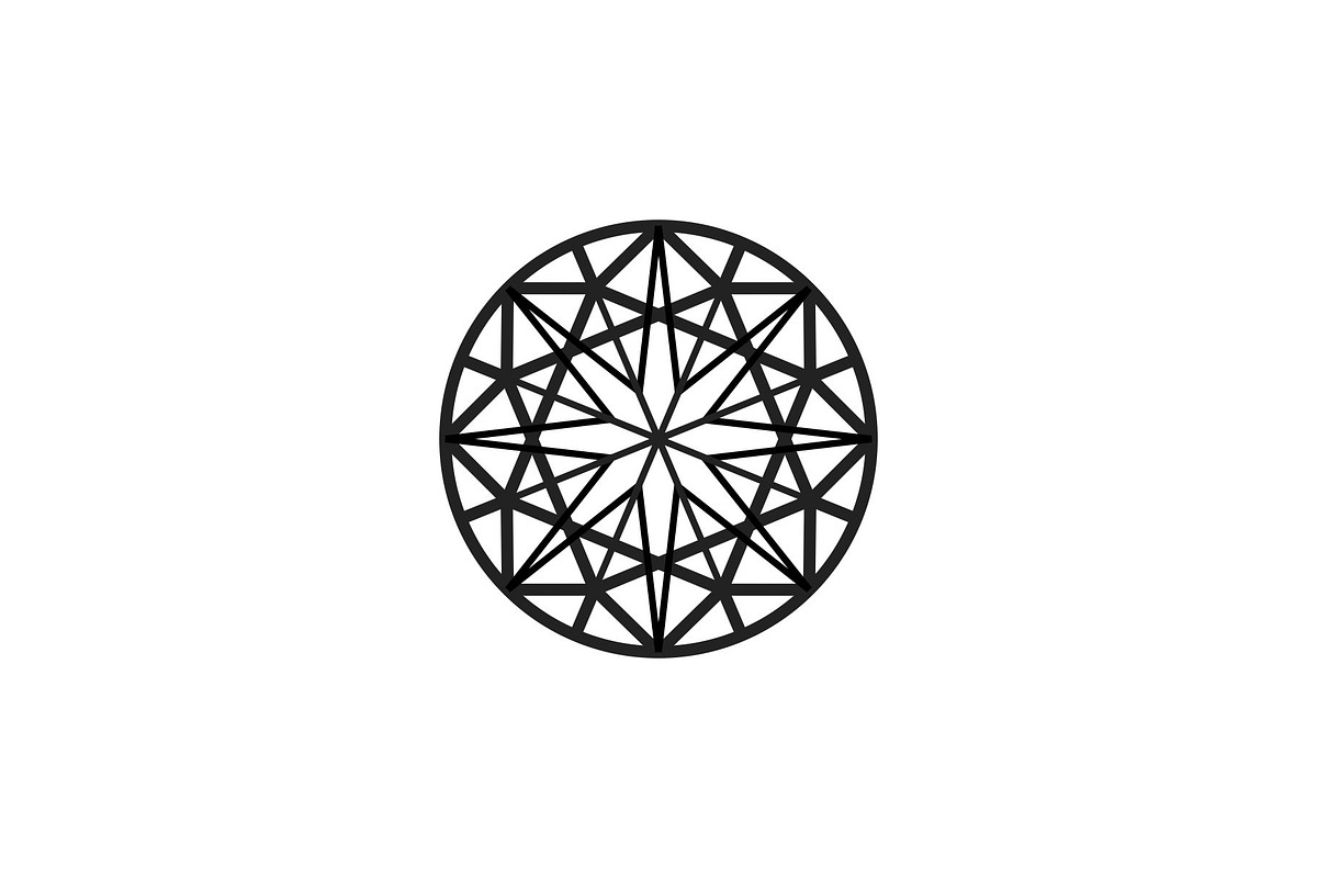 Round Diamond Logo, a Branding & Logo Template by Buqancreative (Photo 1 of 4)
