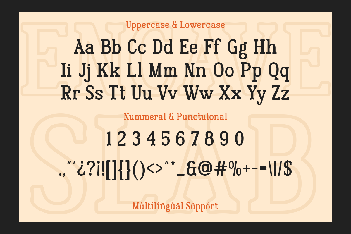 Encave - Slab Serif, a Serif Font by Font Liner (Photo 11 of 12)