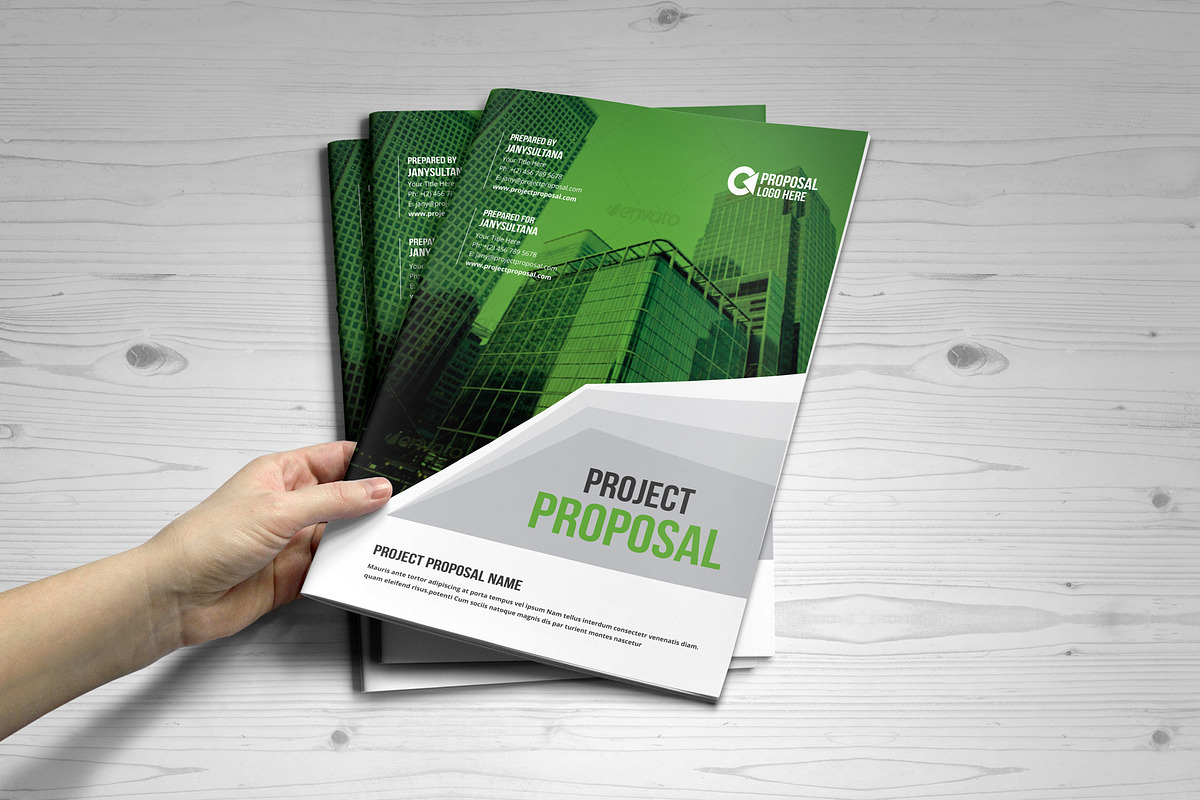 Project Proposal Template V4, a Stationery Template by JanySultana (Photo 8 of 12)