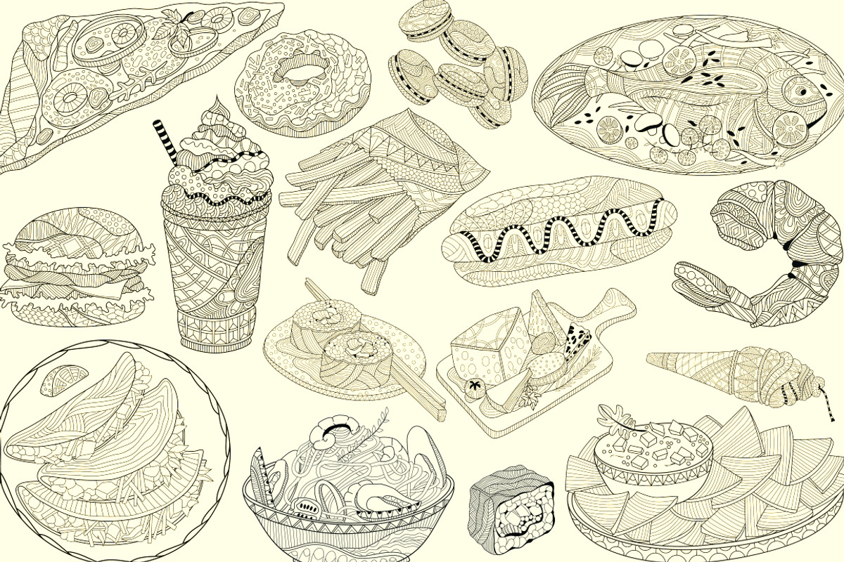 Food Collection, a Food Illustration by LidiaP (Photo 2 of 3)