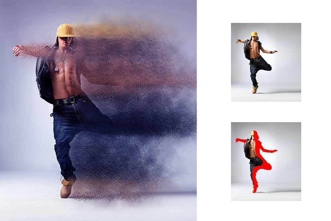 830 Creative Photoshop Action BUNDLE, an Action Add-On by Design Forest (Photo 11 of 133)