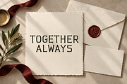 Quiet Herald – Vintage Letterpress, a Serif Font by Sk designs (Thumbnail 15 of 20)