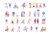 Cute Tiny People vector bundle, a Person Illustration by Vector_Art (Thumbnail 6 of 14)
