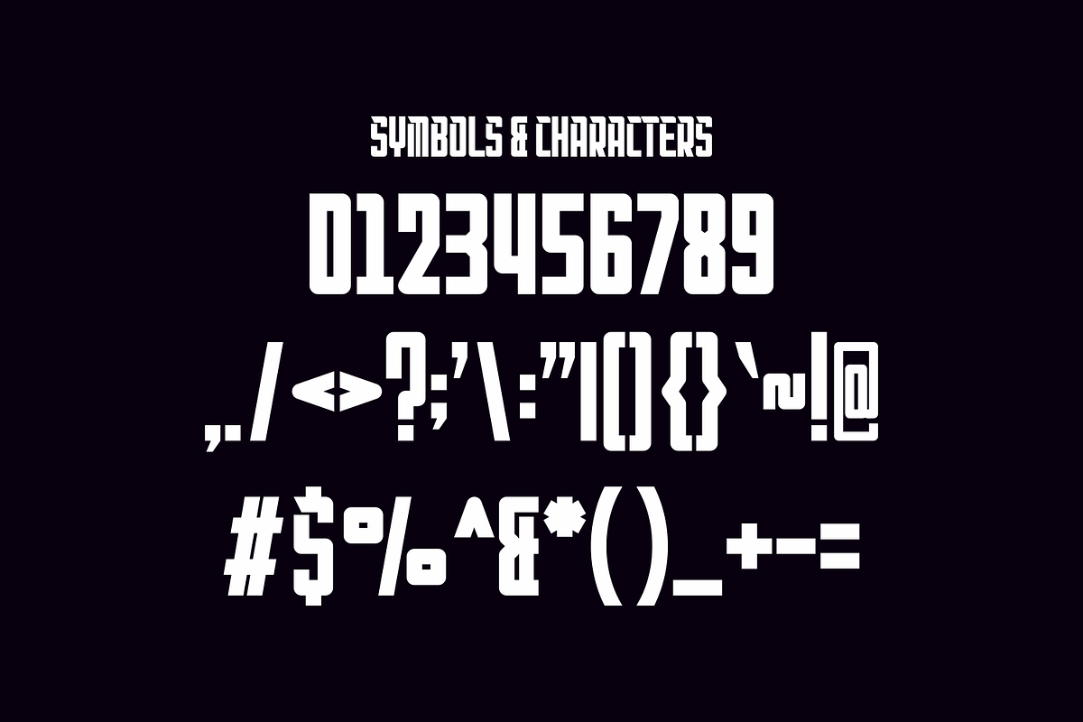 Maoser - Bold Modern Font, a Sans Serif Font by lelevien (Photo 2 of 4)