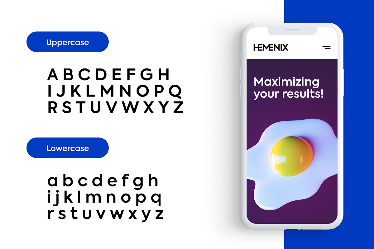 Hemenix - Powerful Energy Sans, a Sans Serif Font by Brand Mágus (Photo 5 of 9)