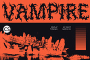 CS Vampire – Black Metal Font, a Blackletter Font by Craft Supply Co. (Thumbnail 1 of 8)