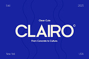 Clairo Sans, a Sans Serif Font by Flawless And Co (Thumbnail 2 of 10)