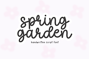 Spring Garden | Cute Script Font, a Script Font by KA Designs (Thumbnail 1 of 10)