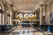 Gami - Modern Serif Font | Luxury Br