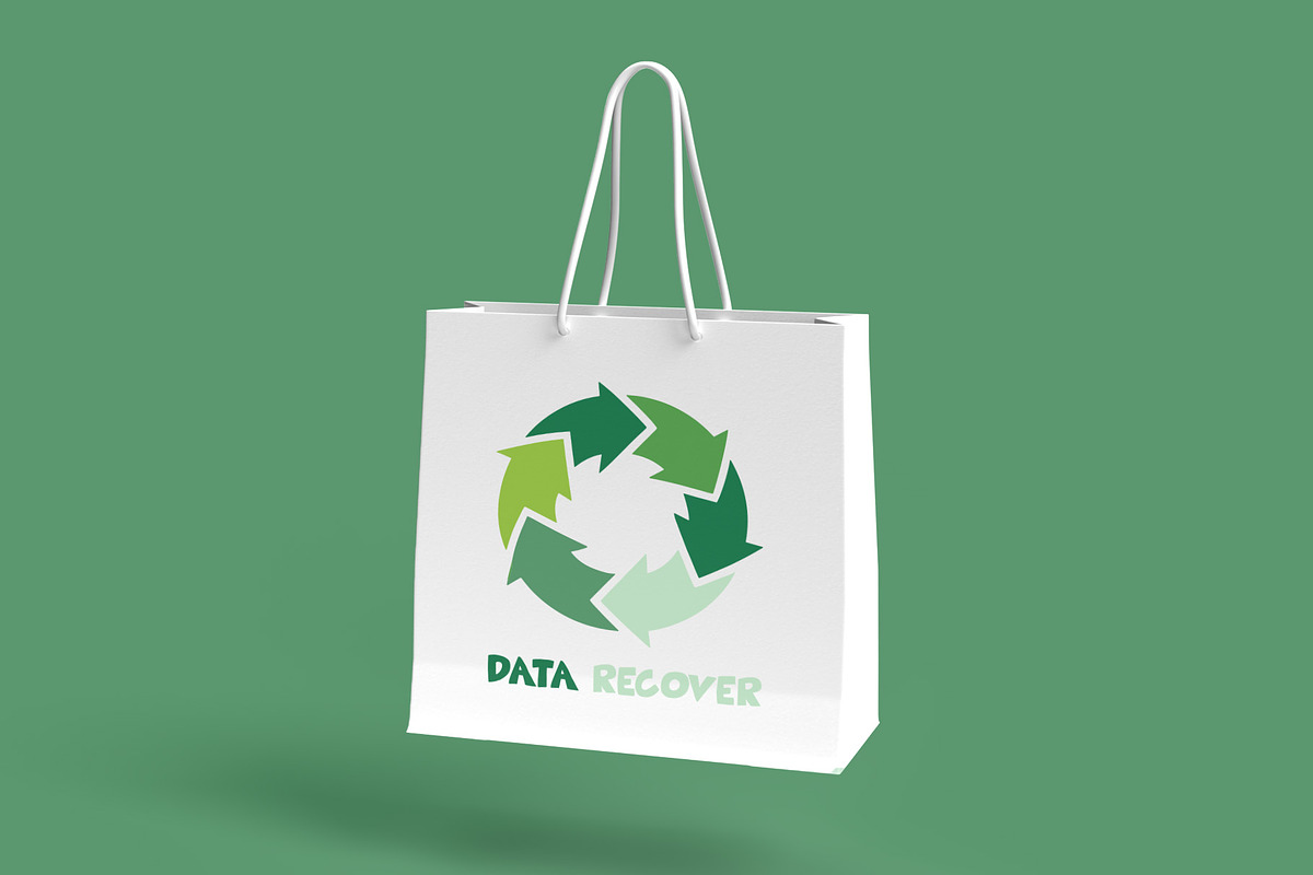 Data Recovery Logo | Cycle & Process, a Technology Illustration by Master Design (Photo 1 of 2)