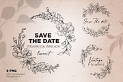 VINTAGE GARDEN FLOWERS, a Decorative Illustration by Papatongartist (Thumbnail 3 of 9)