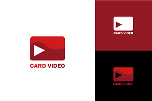 Card Video Logo, a Branding & Logo Template by zaqilogo