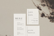 ELEGANT MODERN WEDDING | 30 Cards, an Invitation Template by Crocus Paperi (Thumbnail 4 of 11)