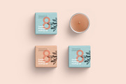 Candle glass and box packaging, a Household Mockup by GraphicWave (Thumbnail 4 of 7)