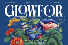 Glowfor Modern Serif Display Font