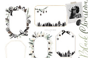 Watercolor clipart - Black Christmas, an Object Illustration by Beigetime (Thumbnail 5 of 9)