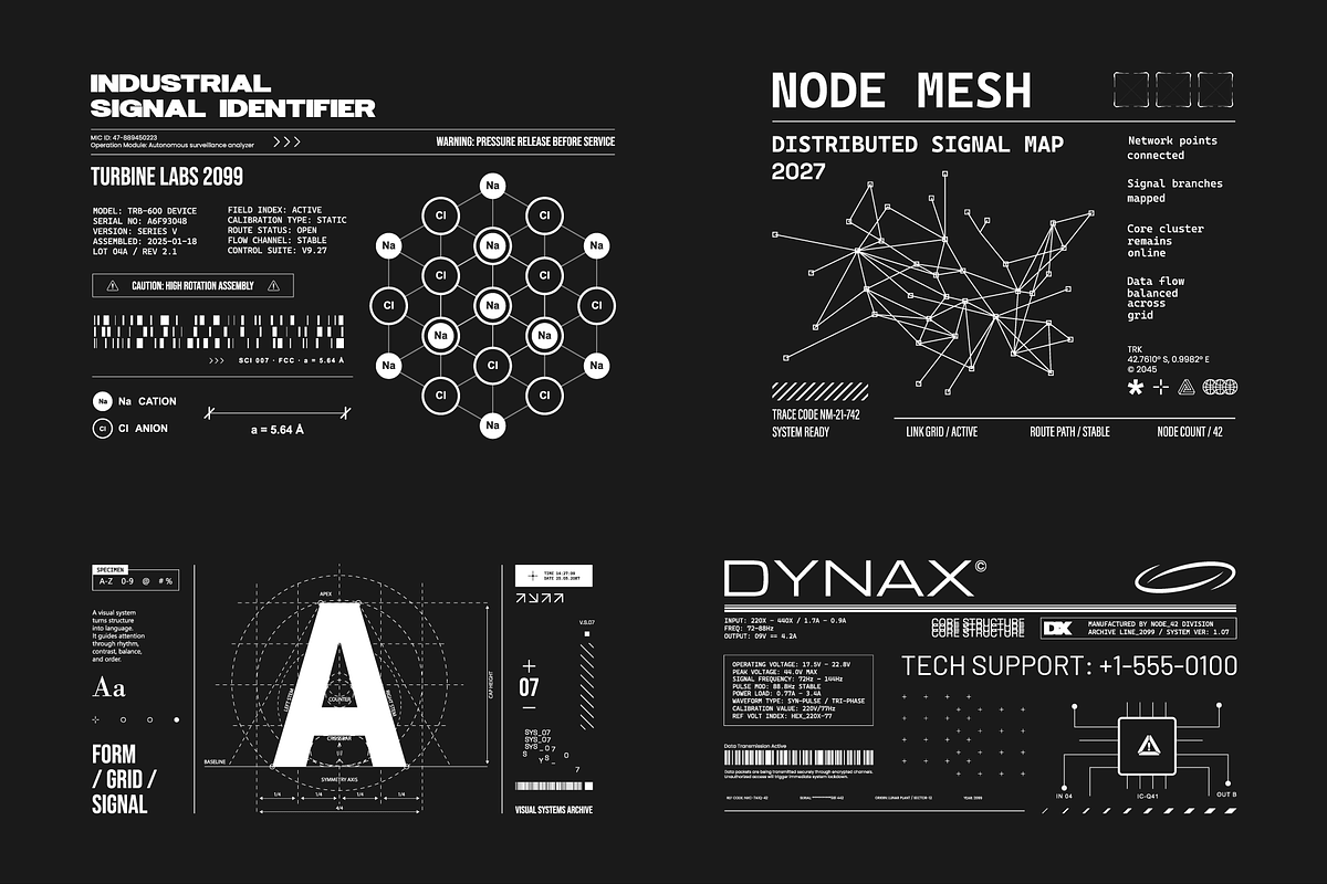 Industrial Micrographics Vector Pack, an Object Graphic by SergeyBitos (Photo 9 of 11)