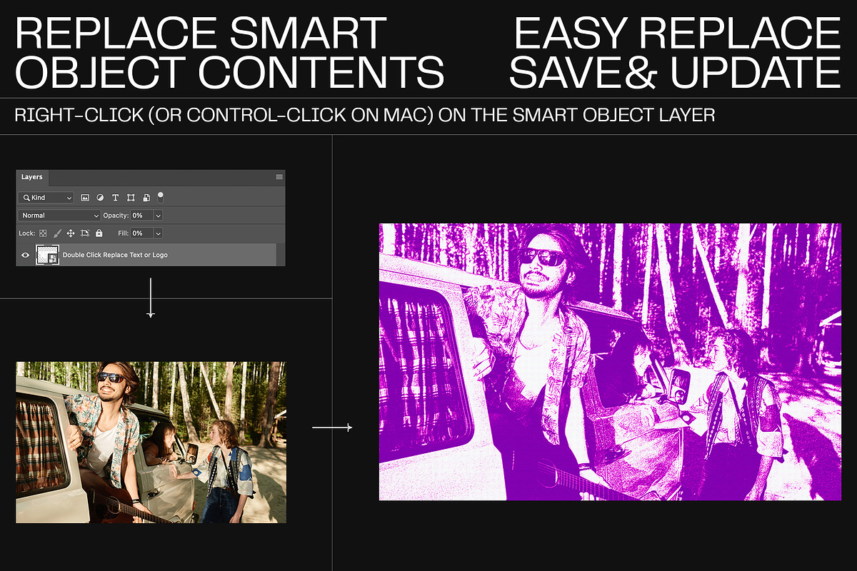 12 Photo Effect Templates, a Layer Style Add-On by iDoodle Studio (Photo 6 of 6)