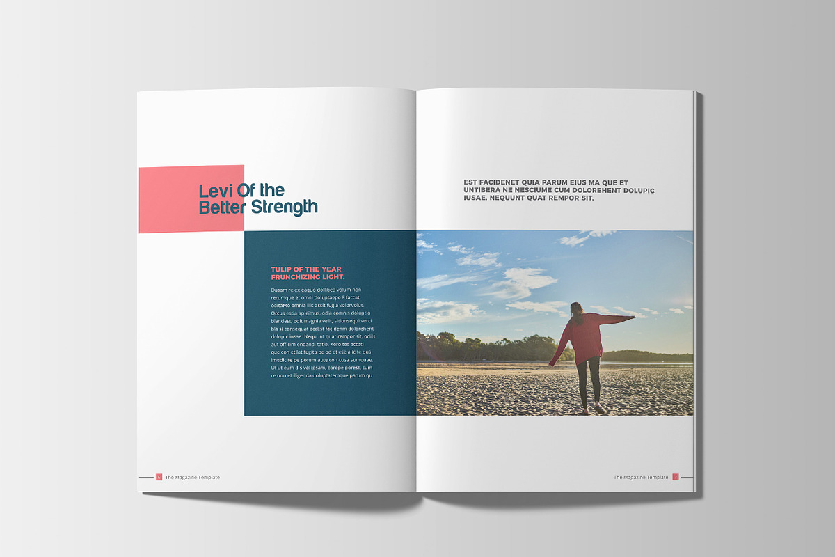 Fashion Lifestyle Magazine/LookBook, a Magazine Template by Layout Design (Photo 9 of 13)
