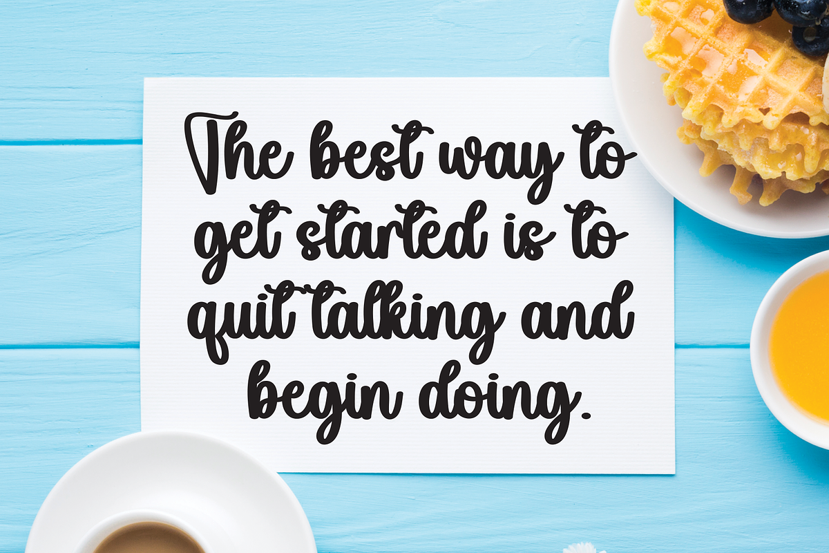 Cake Dacquoise | Script Font, a Handwritten Font by Scratchones (Photo 3 of 8)