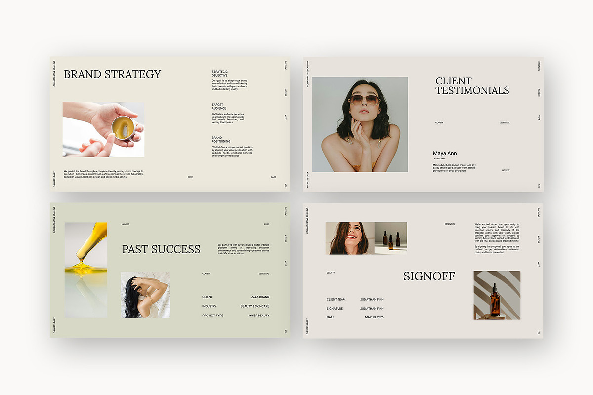 Zaya : Marketing Firm Powerpoint, a Presentation Template by Punkl Camp (Photo 8 of 16)