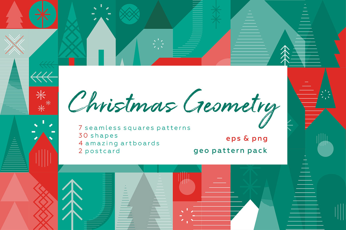 Black Friday! Big Geometric Bundle!, a Pattern Graphic by lisa_kalev (Photo 5 of 31)