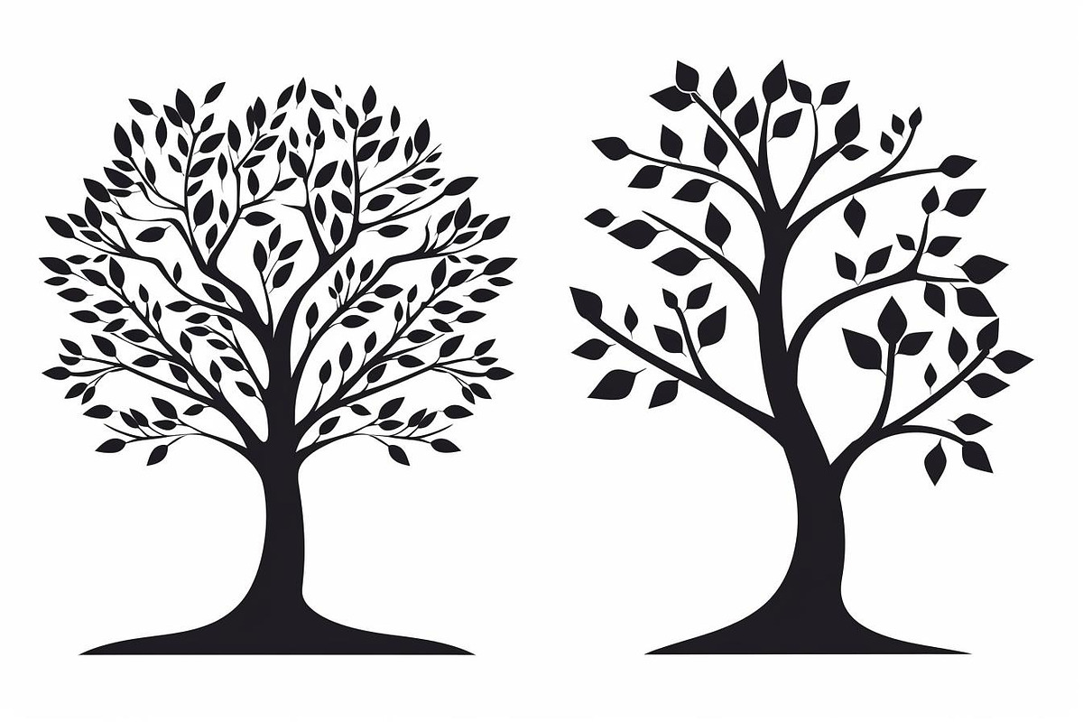 Tree of Life Silhouette Bundle, an Illustration by Designs_River (Photo 6 of 9)