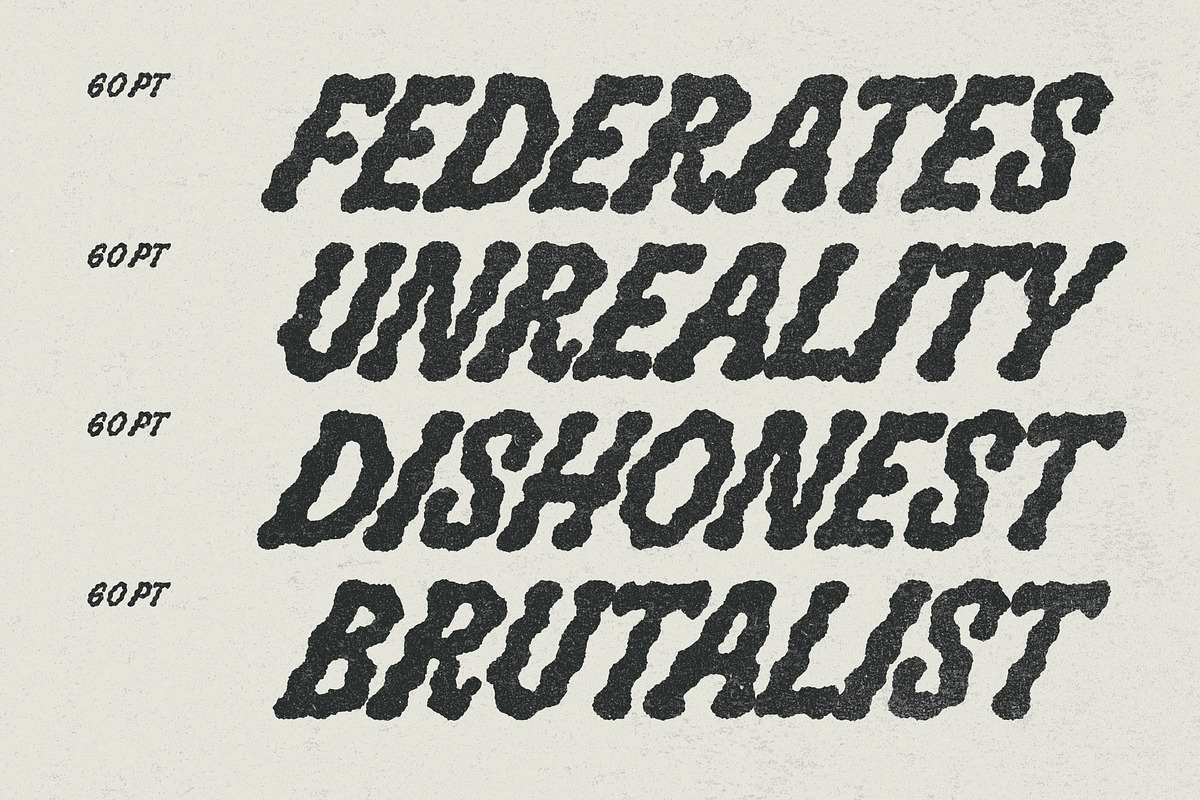 Bloobies – Wavy Display Typeface, a Handwritten Font by Blankids Studio (Photo 3 of 12)
