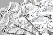 White Silver Marble Texture Granite, a Pattern Graphic by Fine Purple Elephant (Thumbnail 2 of 5)