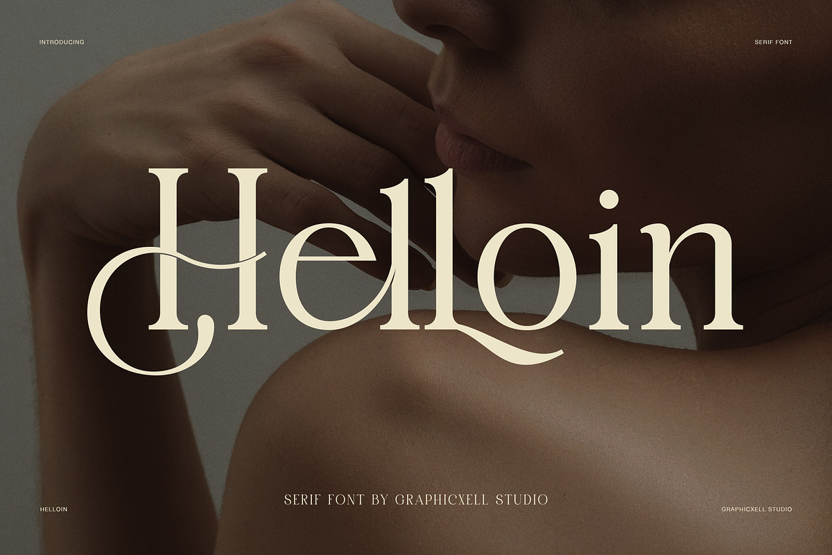 Helloin Elegant Serif Font, a Serif Font by Graphicxell (Photo 1 of 8)