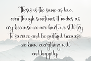 Family | Script Font, a Handwritten Font by Scratchones (Thumbnail 6 of 8)
