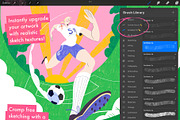 Illustration Brush Pack, a Brush Add-On by LydiahillIlustration (Thumbnail 2 of 9)